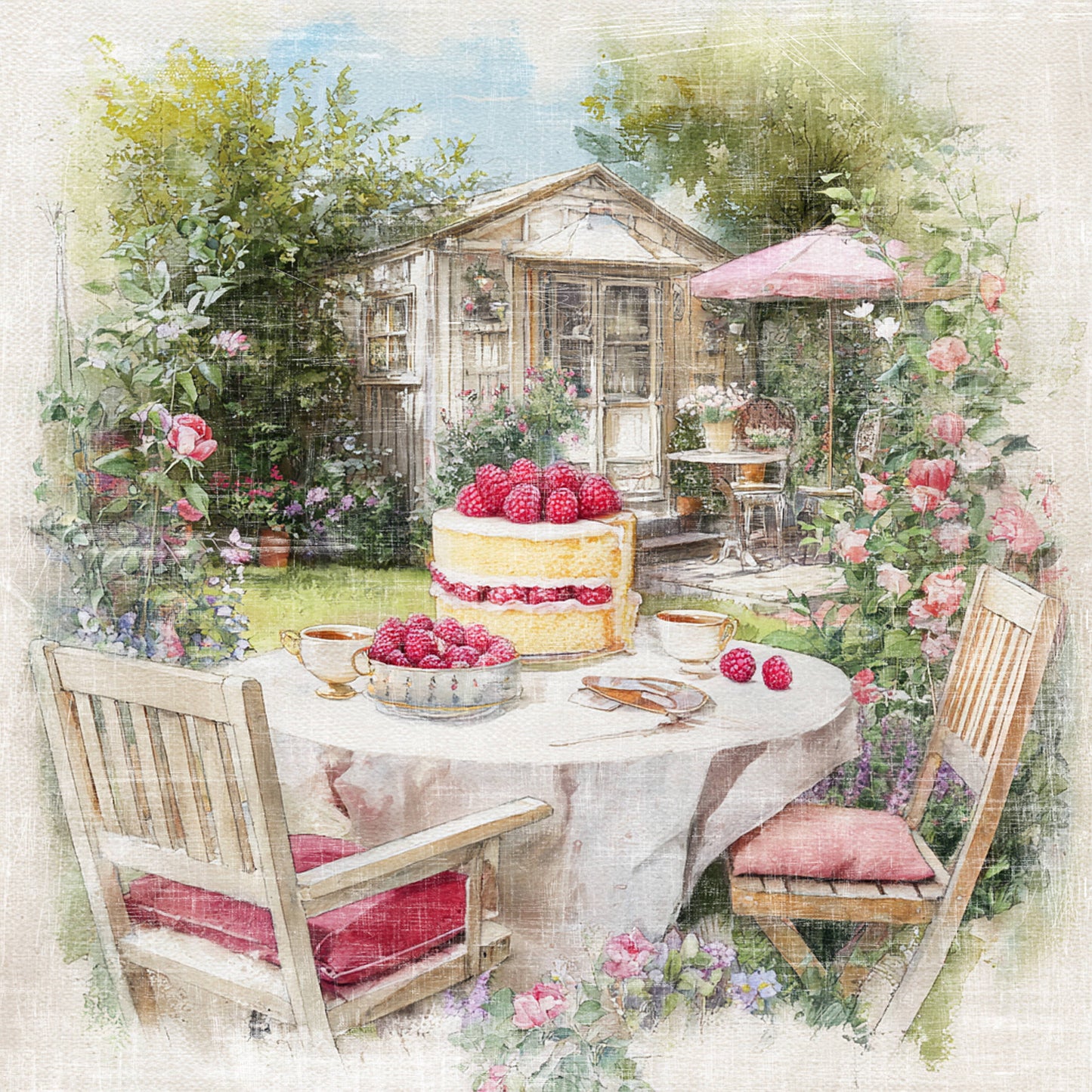 NYHET! Reprint  - Paperpack Reprint - Summer Garden Collection - 12x12