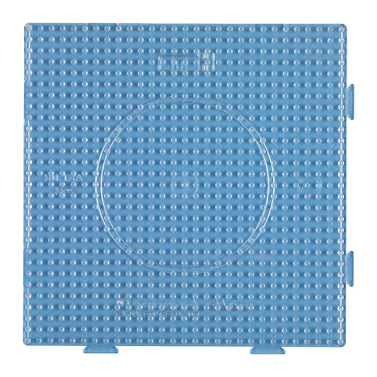 Hama midi perleplater / piggplate 234 - firkantet transparent 14,5cm x14,5cm
