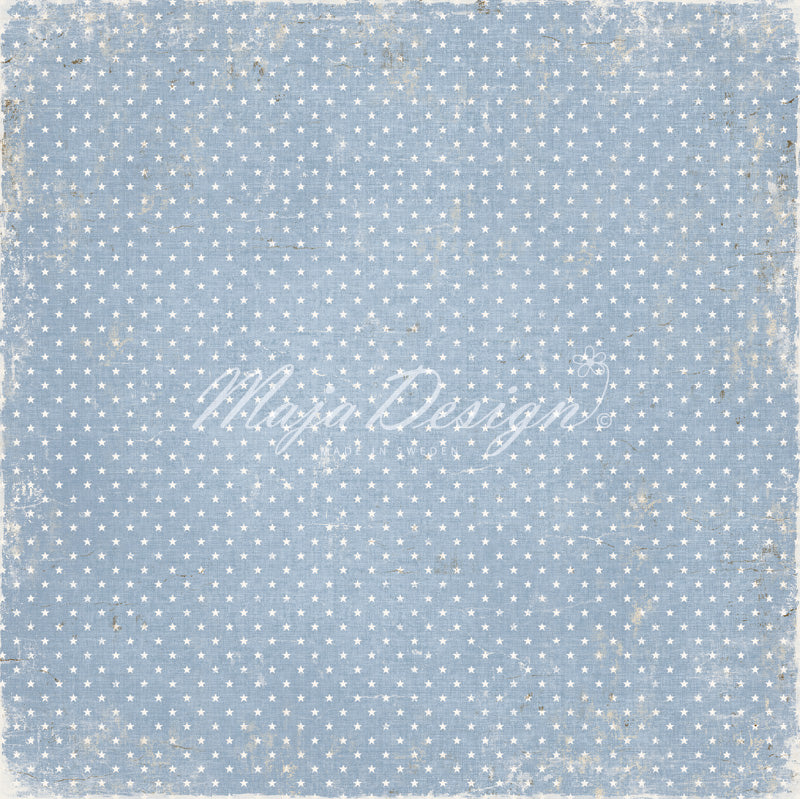 Maja Design - mønsterark -  Vintage baby - Welcome Little one  12'x12'