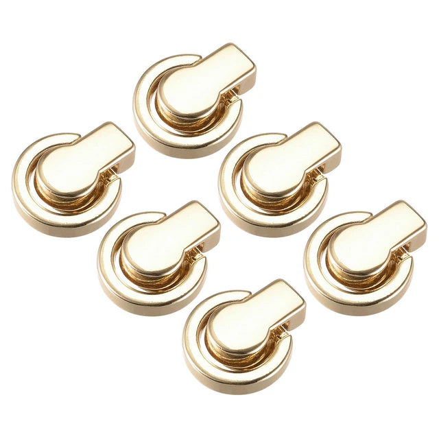 Håndtak med skrufeste - flatt - velg farge - 15x17mm
