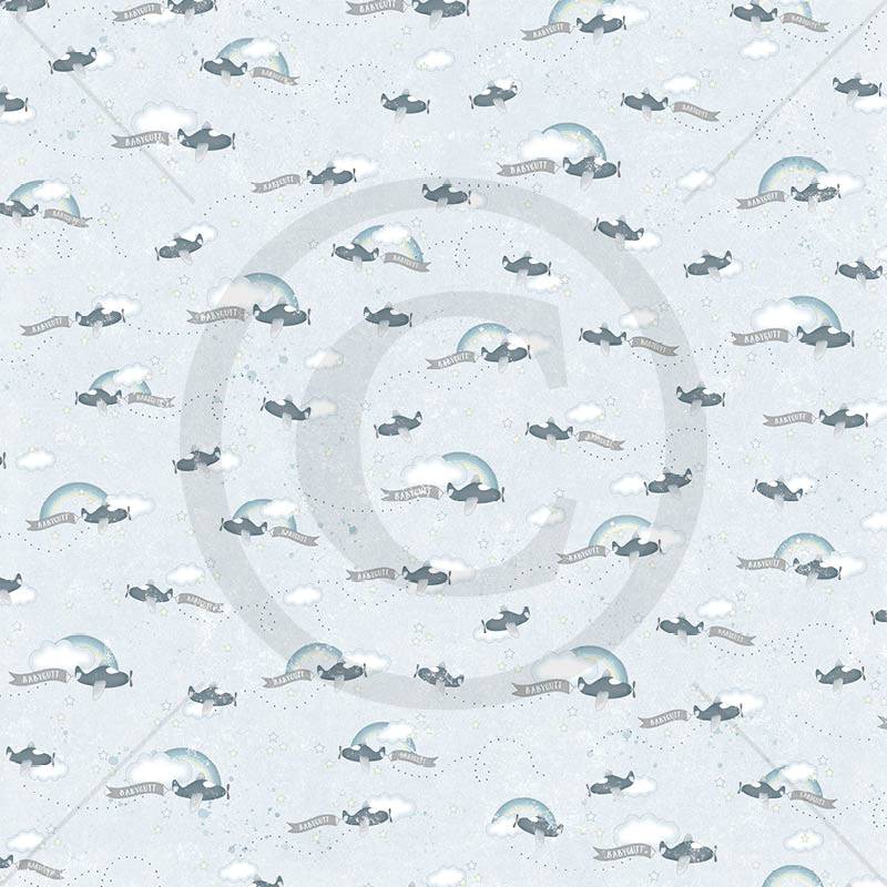 Papirdesign Mønsterark 12´x12´ - Lille gull- Sjarmtroll -  PD1900096
