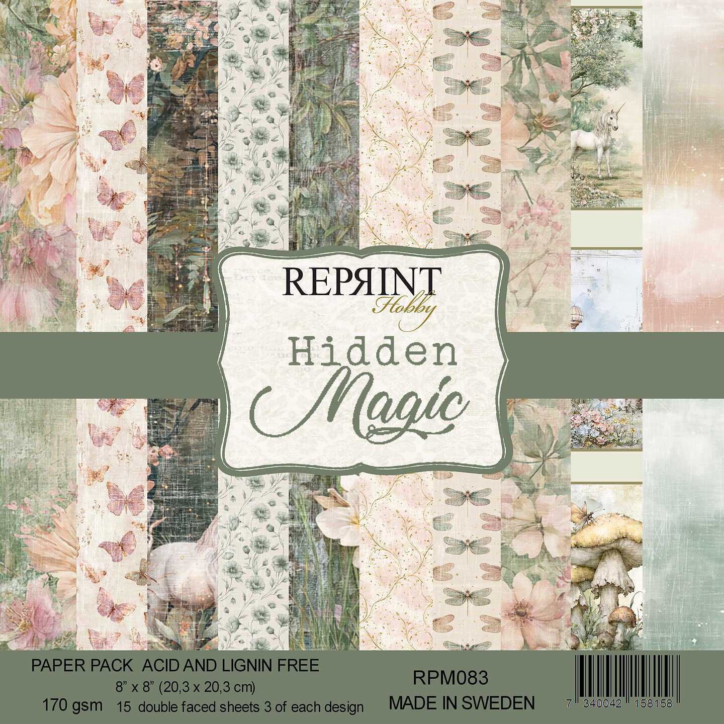 Forhåndsbestill nå! Kommer snart! Paperpack Reprint - Hidden Magic Collection Paperpack - 6x6’