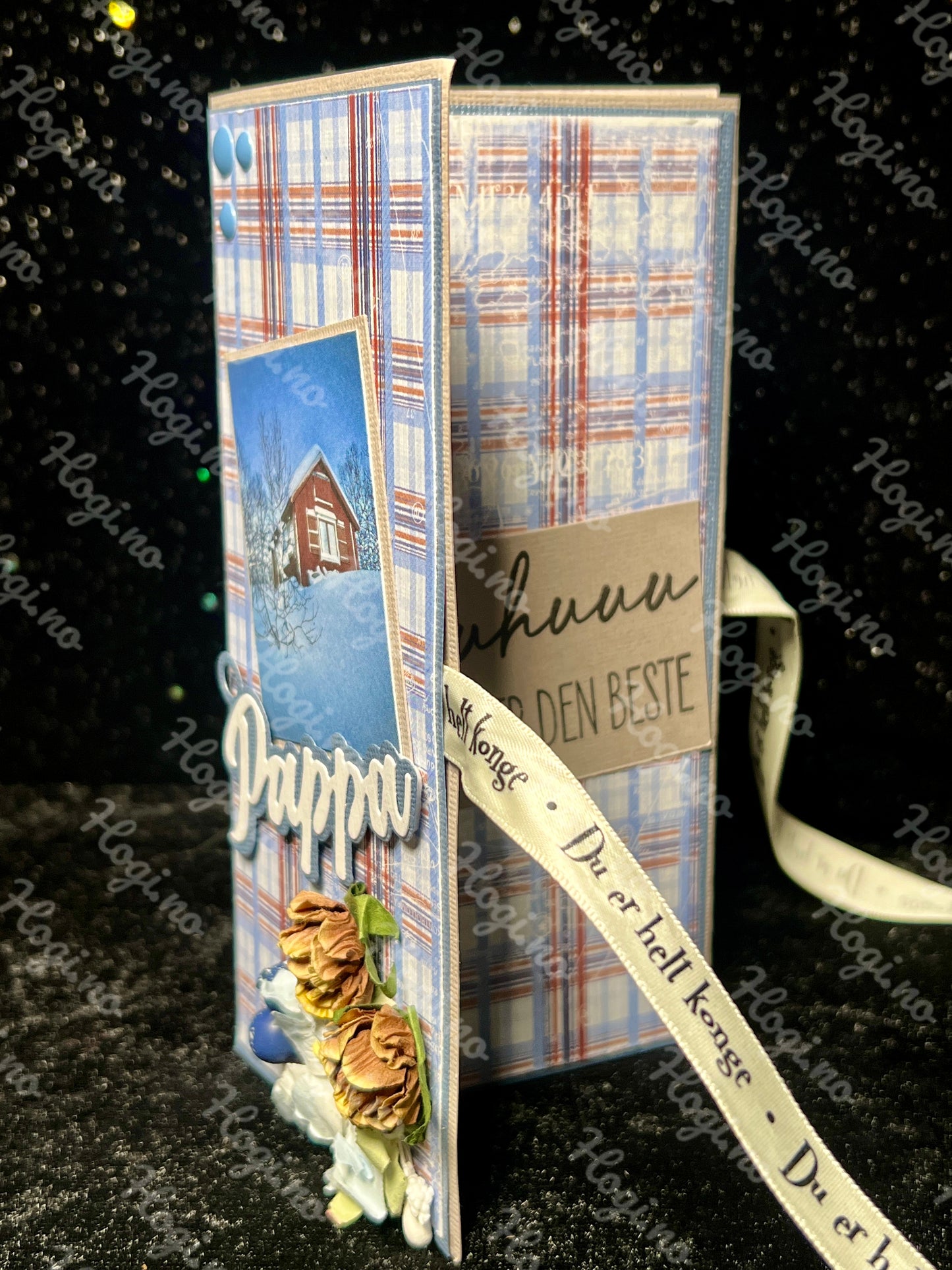 NYHET! Hobbypakke/ hobbykit -  Hogi.no’s sjokoladekort  (passer bl.a. til Freia 100g sjokolader)