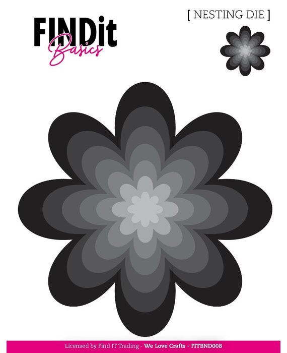 FINDit basics -Nesting Dies Petal Flower