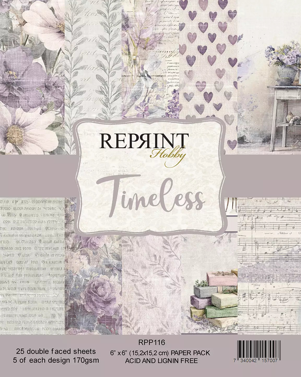 NYHET! Reprint  -  Timeless Collection -6x6