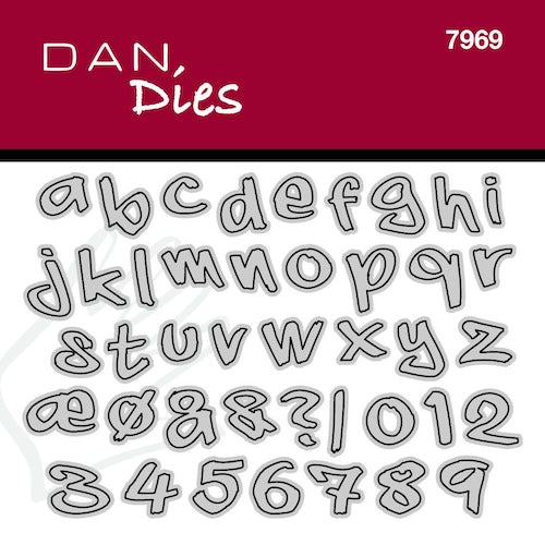 Dan dies - Grafitti  alfabet og tall
