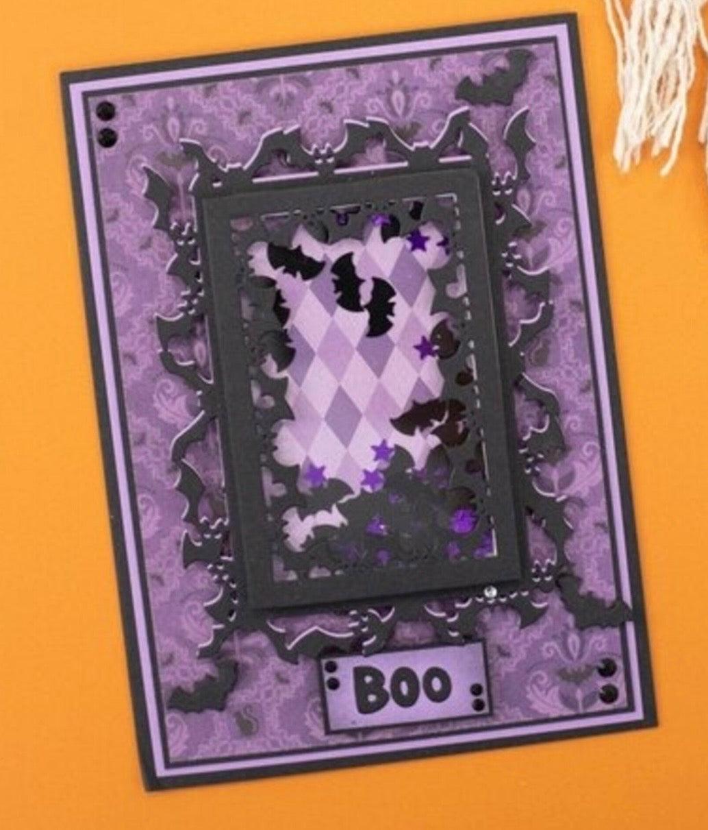NYHET! Gemini Crafter's Companion - Halloween Nesting Die Creepy Bats