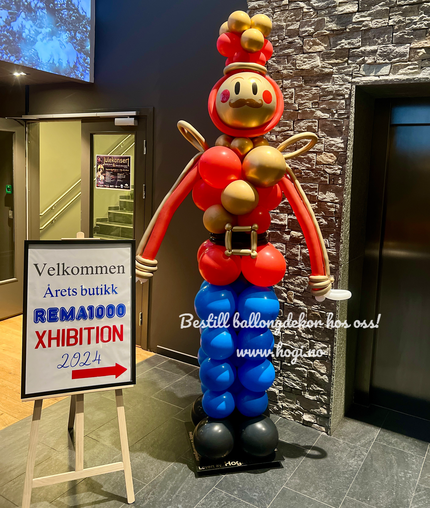 Vi tilbyr ballongsøyler, ballongbuer, ballongringer m.m. Pris vil variere.