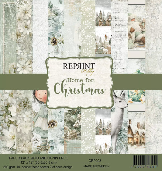 NYHET! Reprint  - Home for christmas Collection -12x12