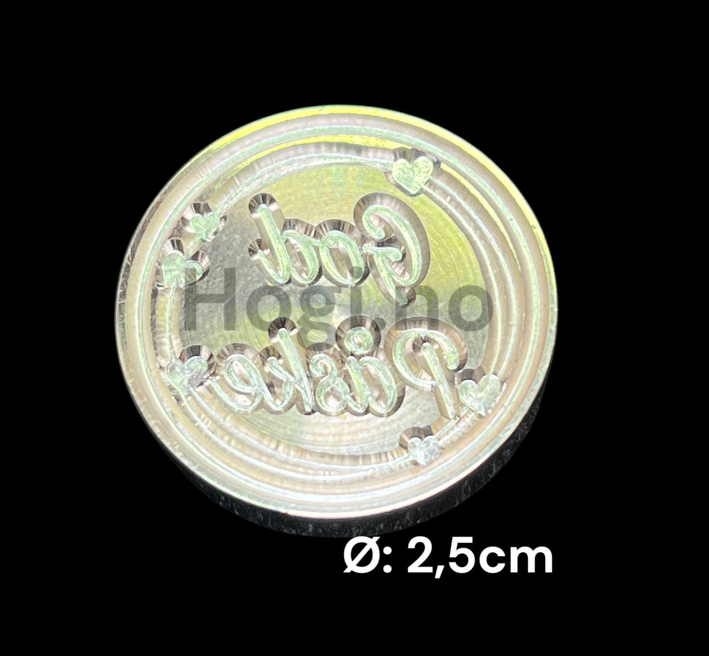 EKSKLUSIV NYHET! Hogi.no’s design:  « God Påske » lakkseglstempel.