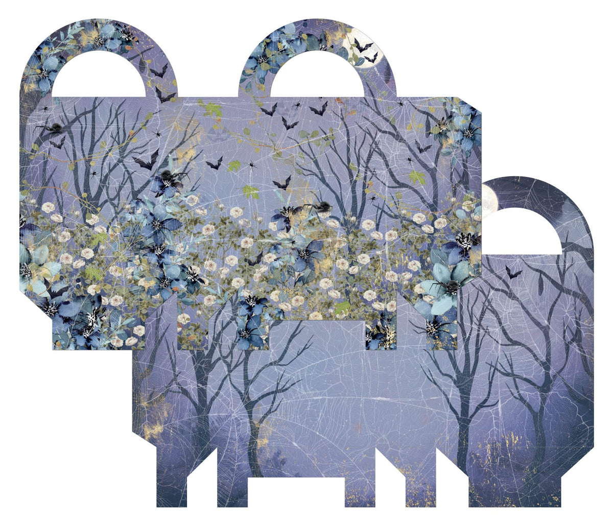 Halloween Die-Cut Gift Bag Pad 96 stk