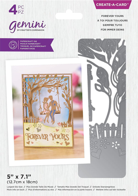 Gemini - Forever Yours Create-a-Card dies