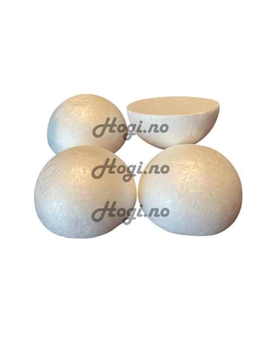 Isopor halvkule Ø80mm