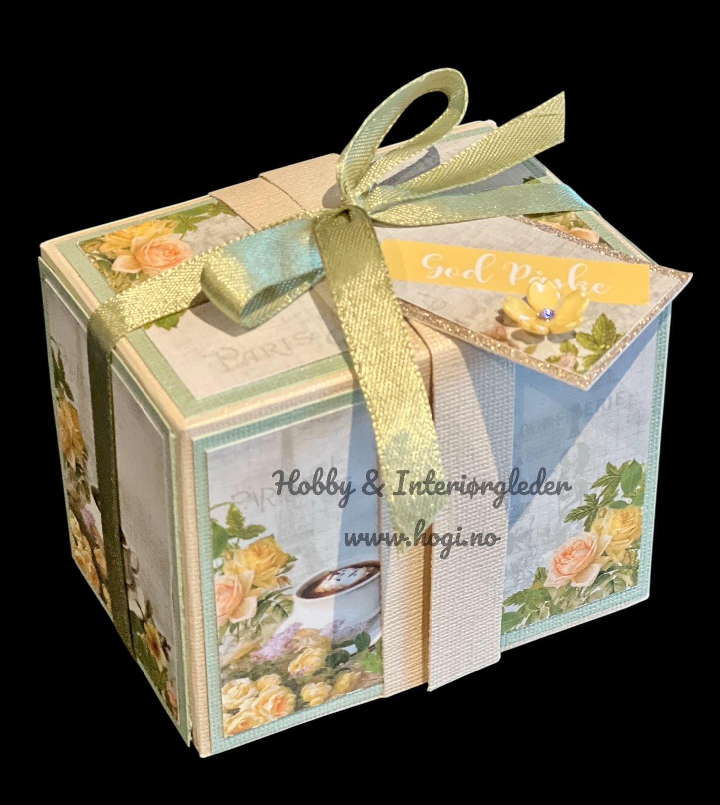 Hobbypakke/ hobbykit  - Blomstrende overraskelsesboks