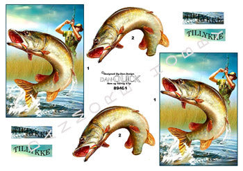 3D klippark  - fisk