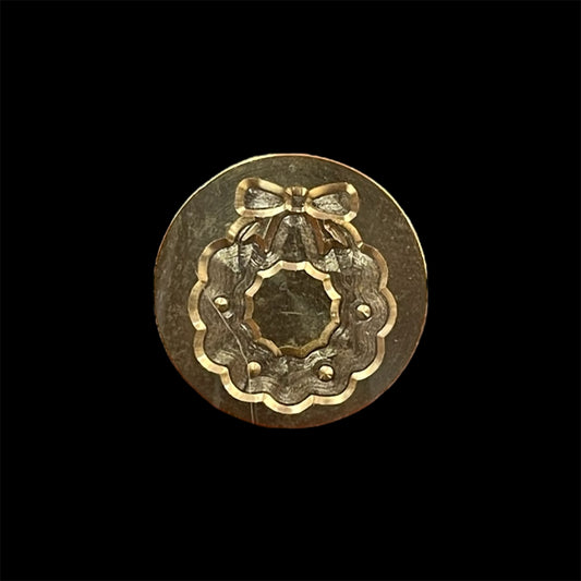 lakkstempel MINI - wax sealing coin - krans - til lakkstempel segl