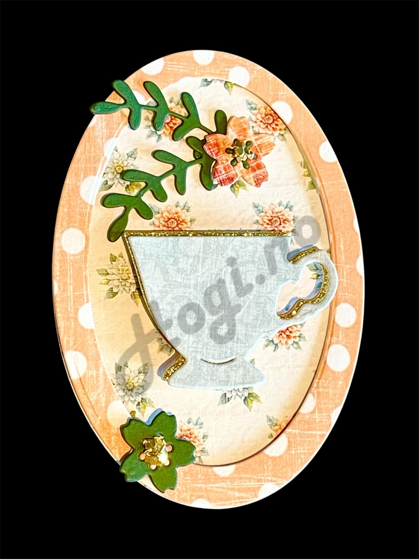 Crafter’s Companion Tea & Coffee Metal Die set- te og kaffe diessett - 8 dies i settet