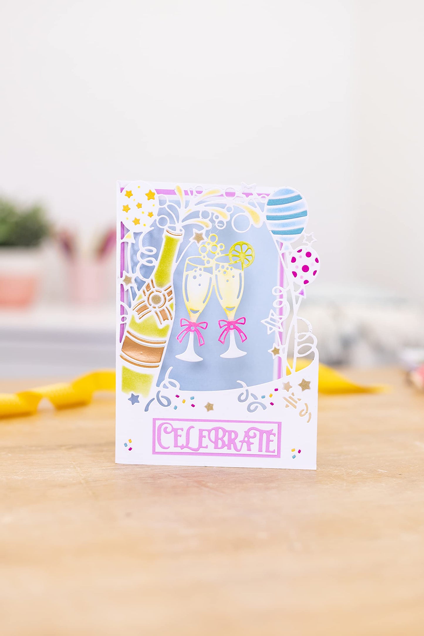 Gemini - Celebrate - Create-a-Card Dies(Gem-md-cad-rayg)