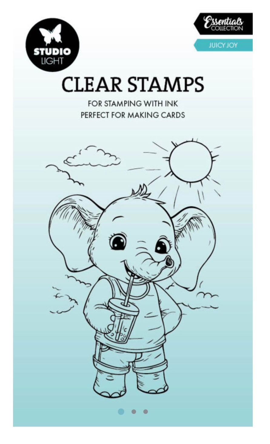 Studio Light stempel - Juicy Joy Essentials Clear Stamps - SL-ES-STAMP948
