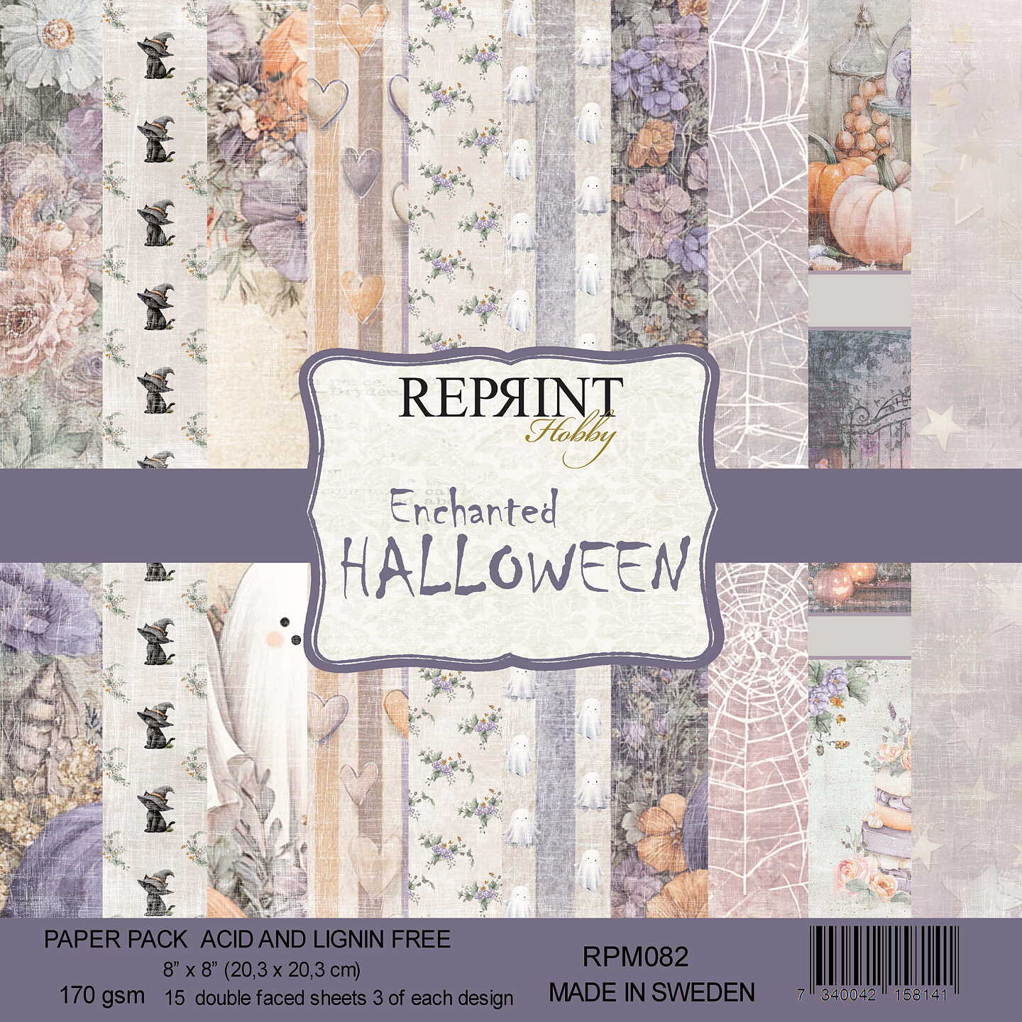 Forhåndsbestill nå! Kommer snart! Paperpack Reprint -Enchanted Halloween 12x12”
