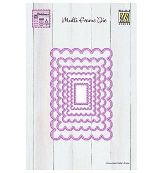 Nellie snellen - MFD Scalloped Rectangle (MFD166)