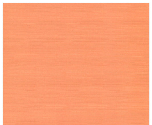 Ensfarget Kartong - Oransje / soft orange 12x12, 240gram . Syrefri. Ensfarget med linstruktur