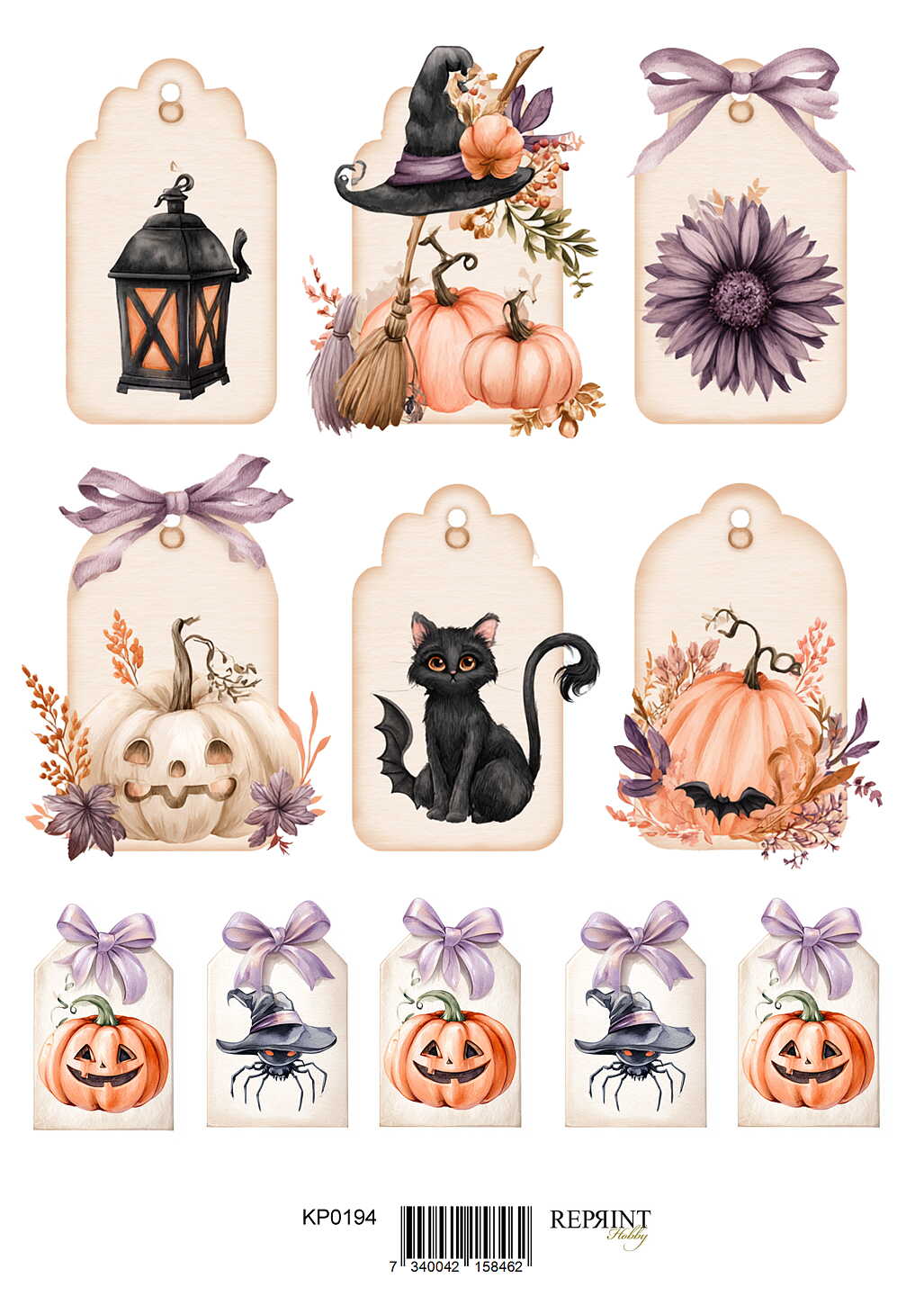 Forhåndsbestill nå! Kommer snart! Reprint -  Klippark - Enchanted Halloween