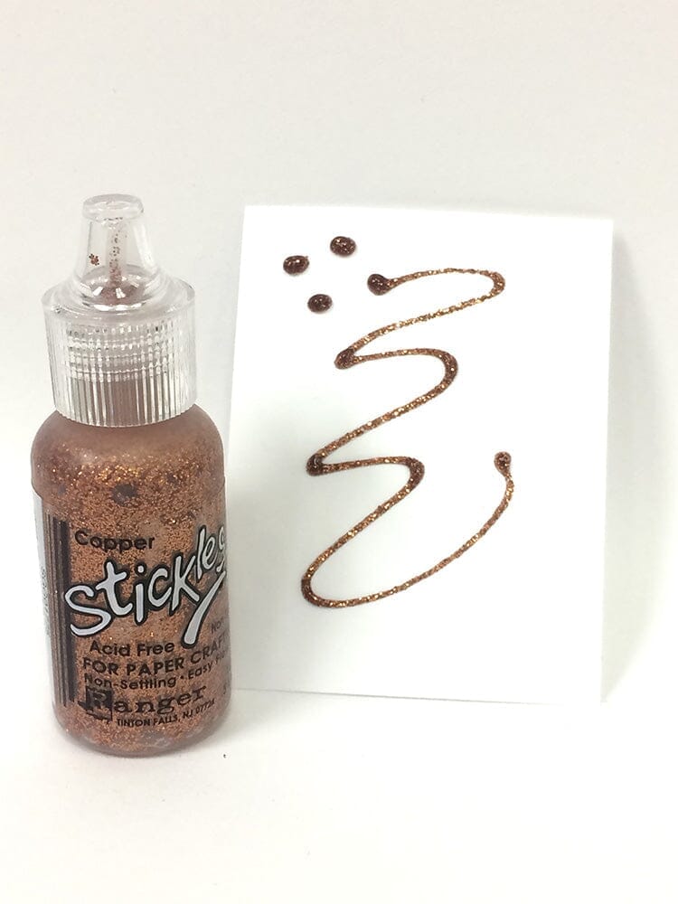 Ranger Glitterlim  Stickles - kobber