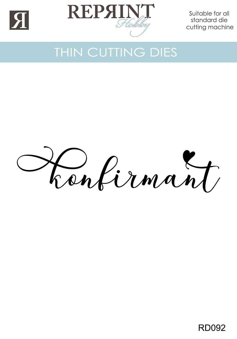 Forhåndsbestill nå! Kommer snart! Reprint - Dies - Konfirmant