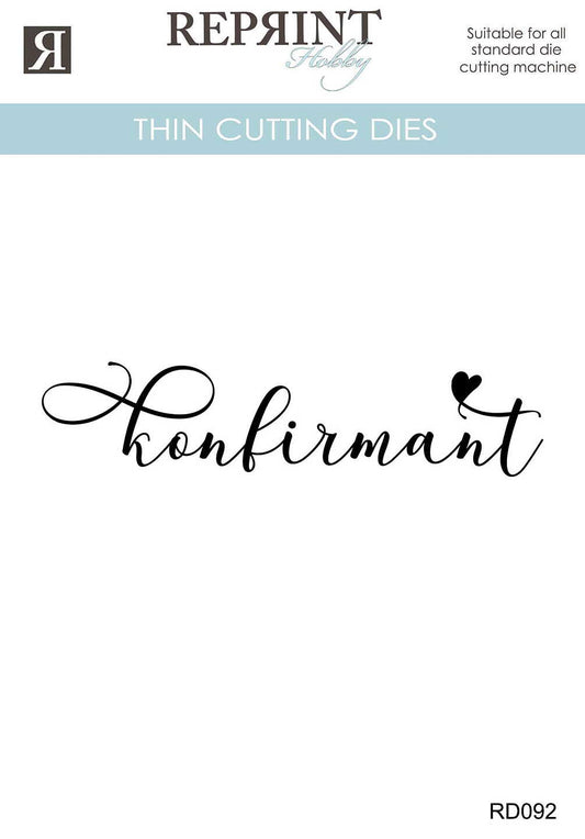 Forhåndsbestill nå! Kommer snart! Reprint - Dies - Konfirmant