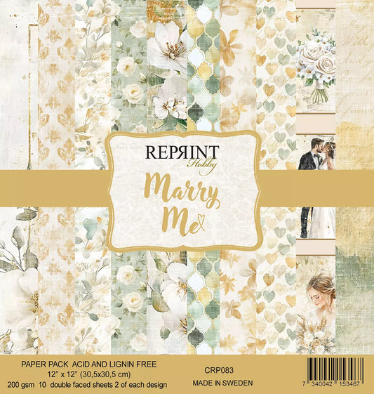NYHET! Reprint- Marry Me Collection Paperpack- 12x12