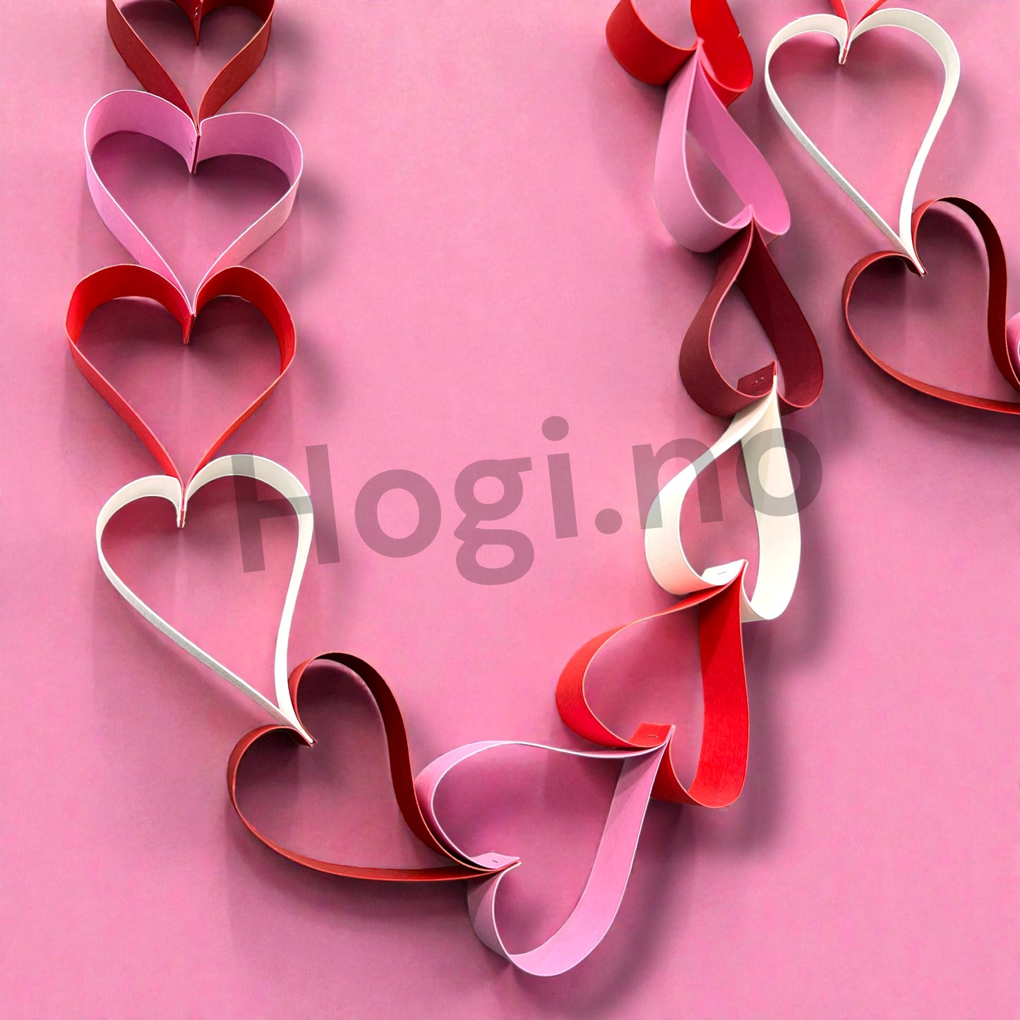 💗✨ NYHET! DIY Hobbypakke – Hjertelenke & Hjerte-dekor ✨💗