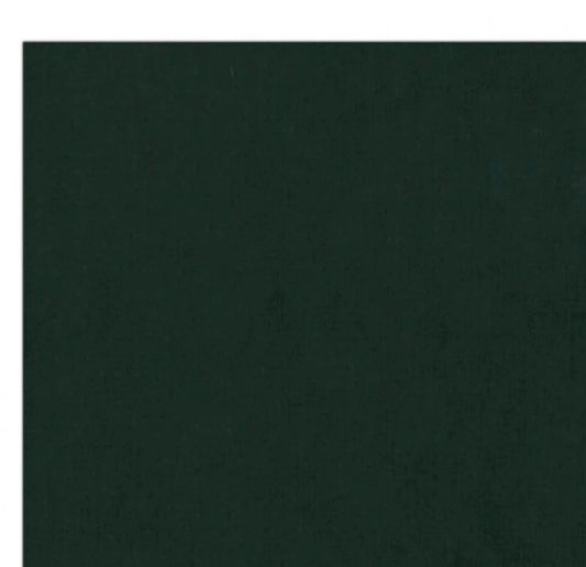 Kartong ensfarget skogsgrønn - forest green-  12x12 250g med linstruktur