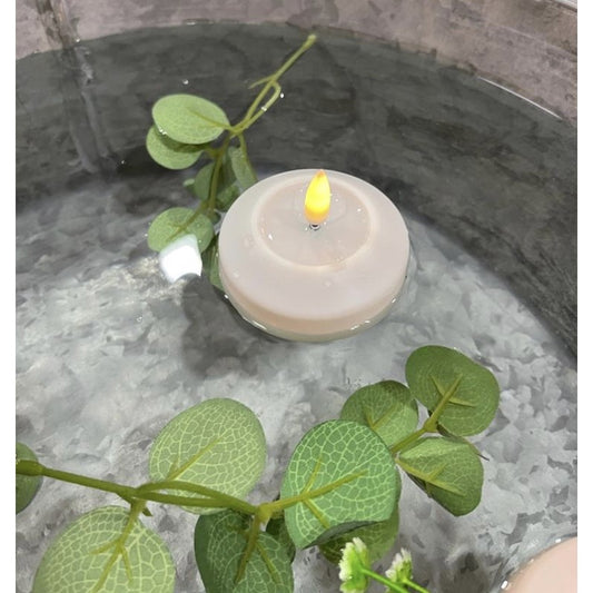 LED Flytelys - 2stk - Hvit -( kan også brukes utendørs )