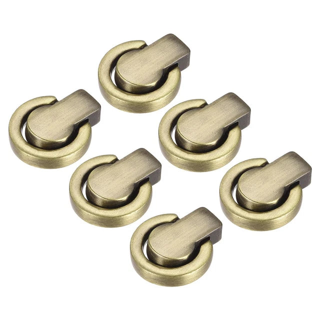 Håndtak med skrufeste - flatt - velg farge - 15x17mm