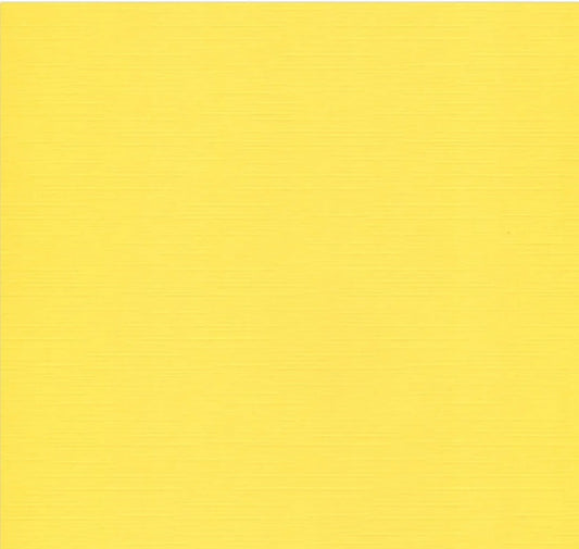 Ensfarget kartong - Kanari Gul 12x12 ensfarget 250gms