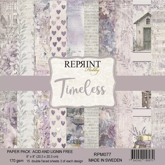 NYHET! Reprint  -  Timeless Collection -8x8