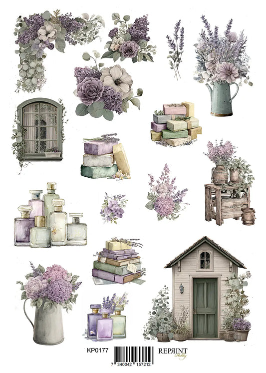 NYHET! Reprint  - klippark -  Timeless -A4 - KP0177