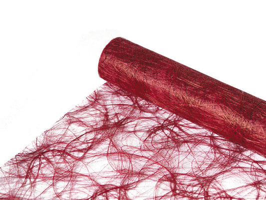 Sizotwist bordløper - Bordeaux , 30cmx5m 450998