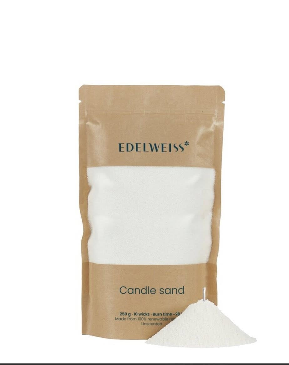 Lys sand 😍 - 250g + 10 veker! Brenntid ca 28 timer