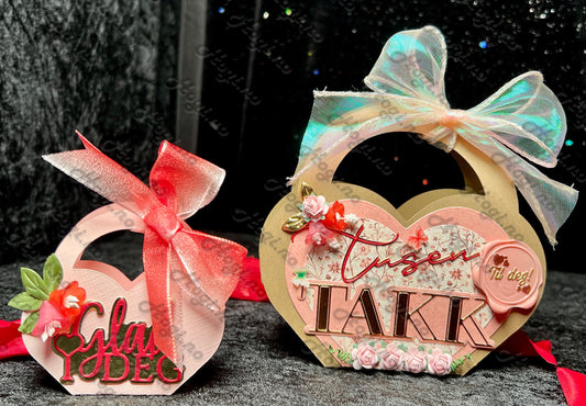 NYHET! - Hogi.no s Enkel DIY hjertekurv❤️ Flere farger å velge mellom.