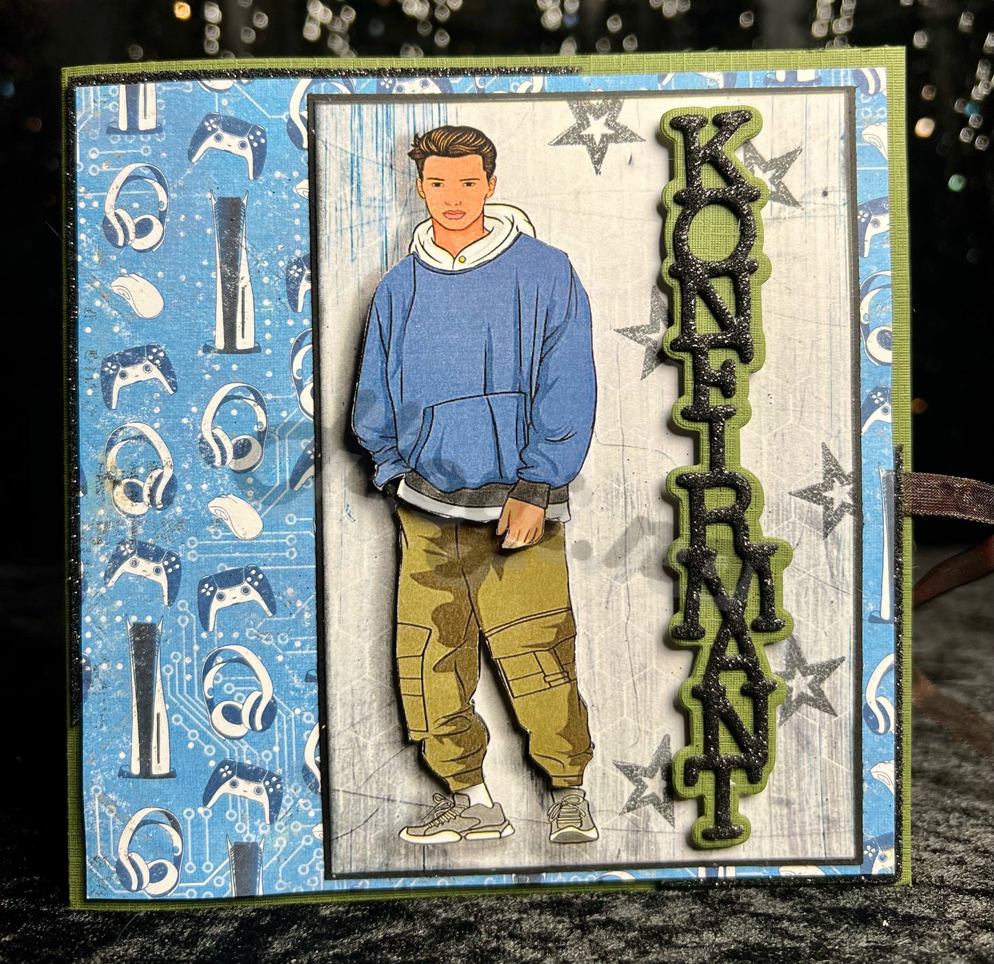 Hobbypakke/ hobbykit - POP-UP kort i kort