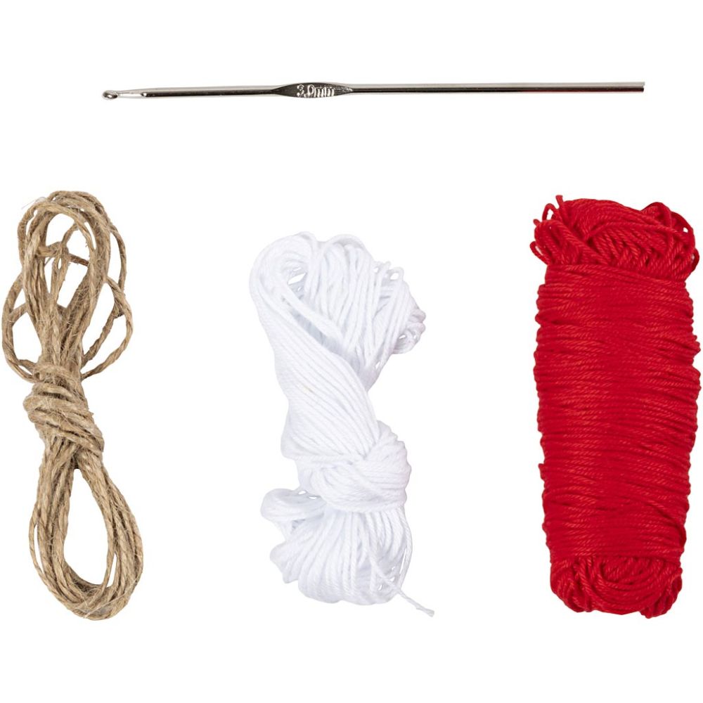 Mini DIY Kit - mini heklede sokker
