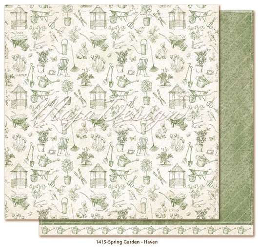 NYHET! Maja Design Spring Garden  - Haven - 12 x 12"