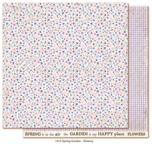 NYHET! Maja Design Spring Garden  - Flowery - 12 x 12"