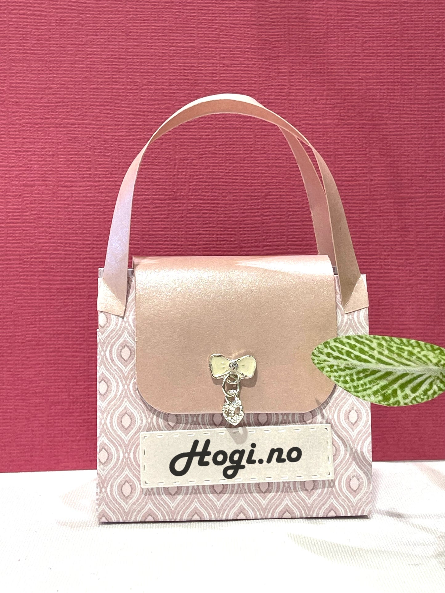 NYHET til INTRODUKSJONSPRIS! Hobbypakke: Skjønn liten veske - bordkort 😍