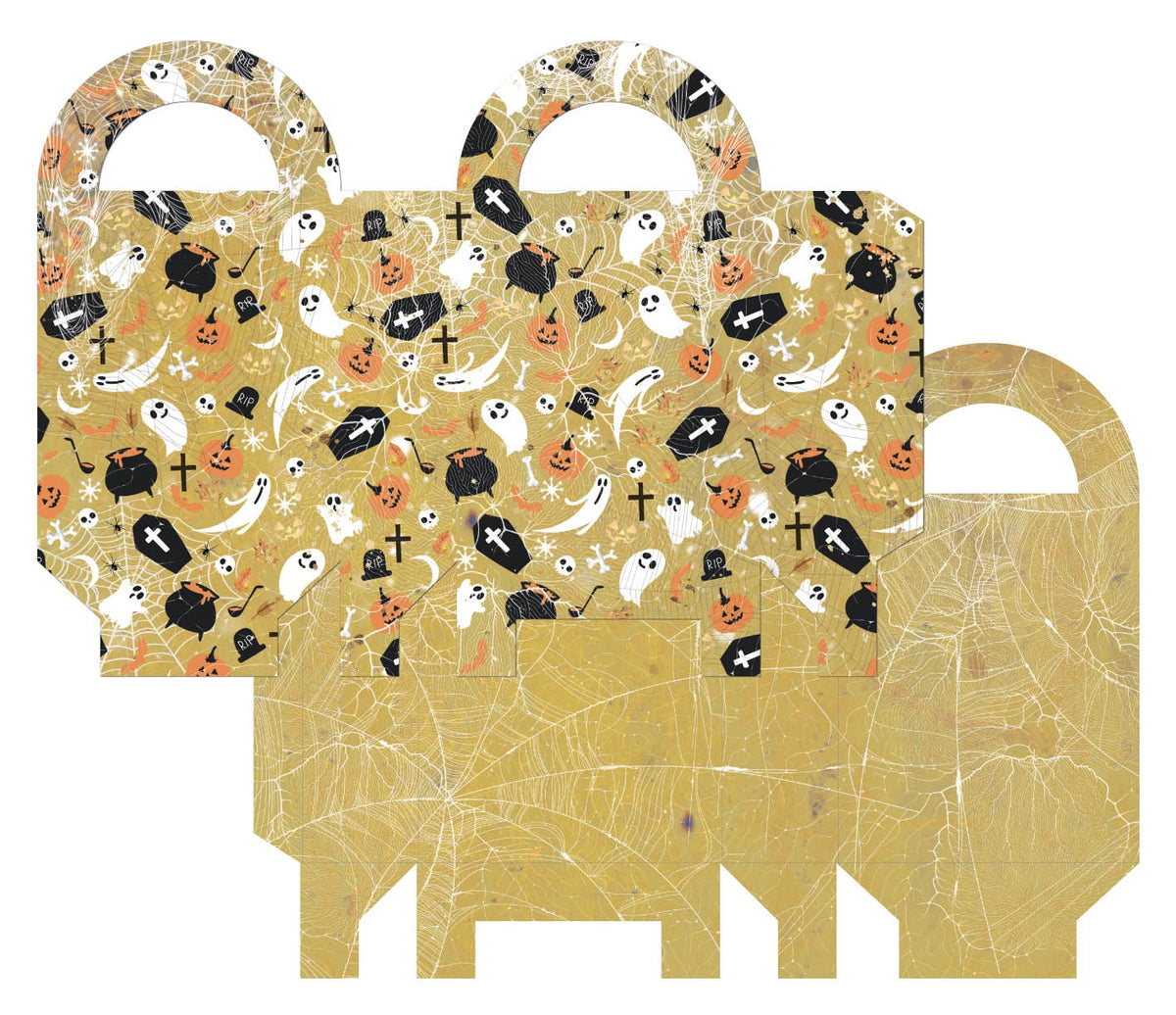 Halloween Die-Cut Gift Bag Pad 96 stk
