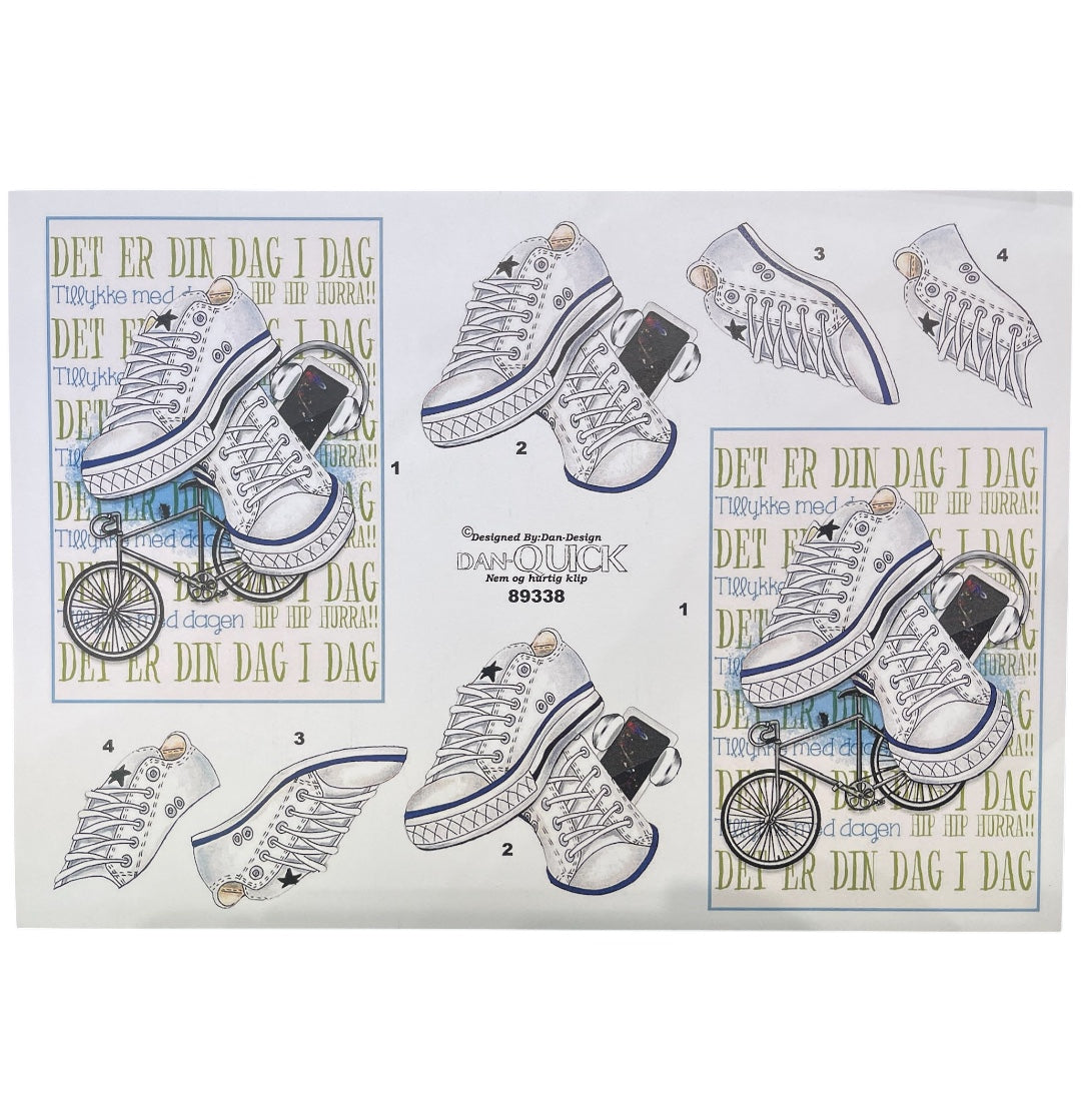 3D klippark - ungdoms bursdag/ konfirmasjon - gutt