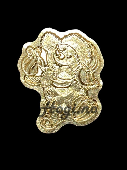 Lakkstempel- wax sealing coin - Snømann med kule - til lakkstempel segl