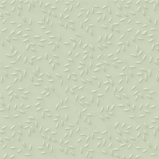 Servietter - lunsj - 33x33cm - Leaves Sage grønn- med blad struktur